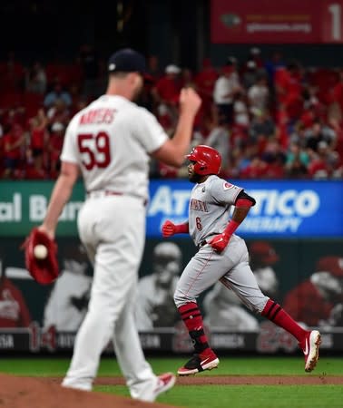 MLB: Game Two-Cincinnati Reds at St. Louis Cardinals