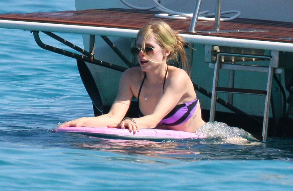 Avril Lavigne St Tropez