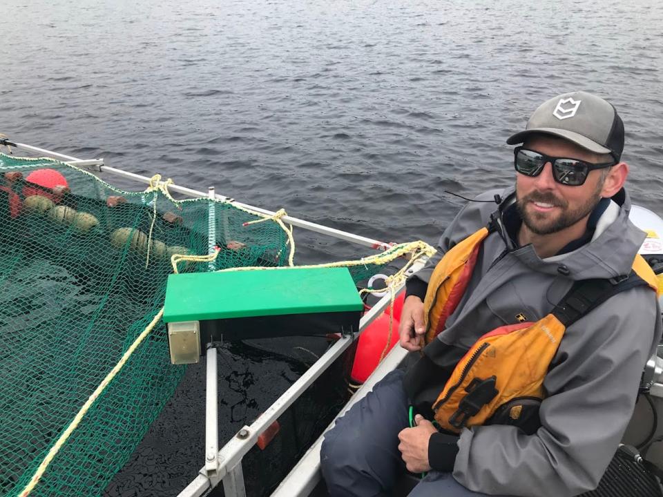 DFO biologist Jeremy Broome is leading the whitefish recovery effort.  