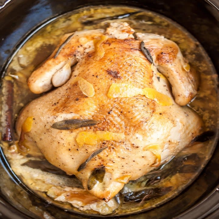 Slow Cooker Chicken in Milk