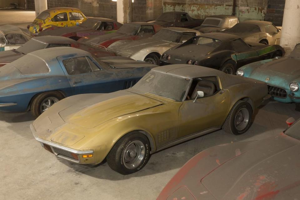 Vergessene Corvette-Sammlung wird restauriert