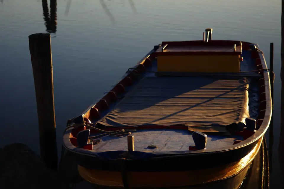 Solo se puede acceder en bote