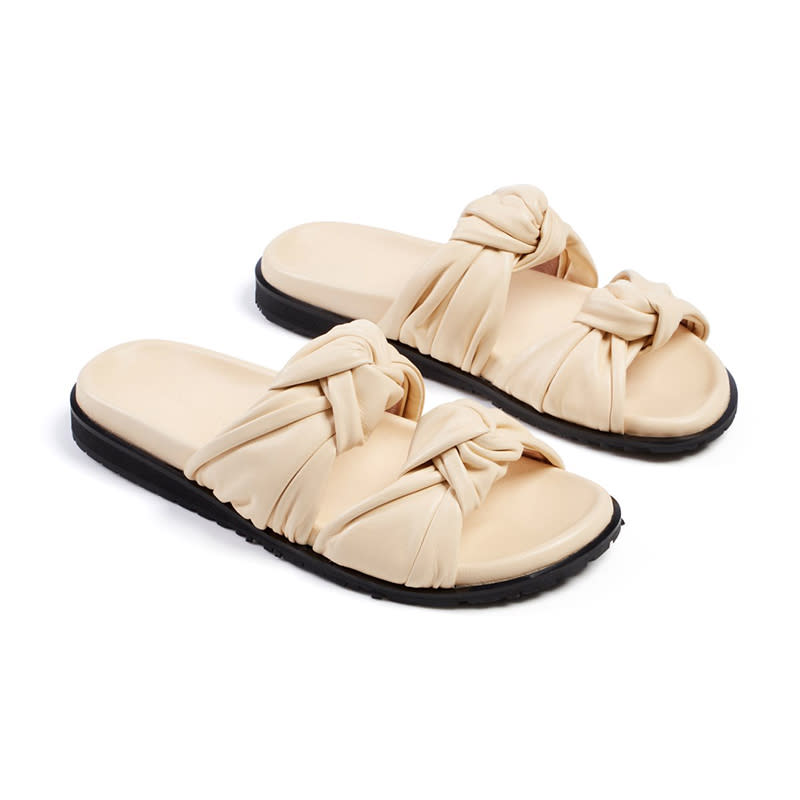 <a rel="nofollow noopener" href="https://dearfrances.com/collections/pre-fall/products/tye-slide-cream" target="_blank" data-ylk="slk:Tye Slide, Dear Frances, $325We’ve waxed poetic about slide sandals, but what’s the harm in scooping up one more pair?;elm:context_link;itc:0;sec:content-canvas" class="link ">Tye Slide, Dear Frances, $325<p>We’ve waxed poetic about <a rel="nofollow noopener" href="http://thezoereport.com/fashion/accessories/pool-slide-sandal-trend/" target="_blank" data-ylk="slk:slide sandals;elm:context_link;itc:0;sec:content-canvas" class="link ">slide sandals</a>, but what’s the harm in scooping up one more pair?</p> </a><p> <strong>Related Articles</strong> <ul> <li><a rel="nofollow noopener" href="http://thezoereport.com/fashion/style-tips/box-of-style-ways-to-wear-cape-trend/?utm_source=yahoo&utm_medium=syndication" target="_blank" data-ylk="slk:The Key Styling Piece Your Wardrobe Needs;elm:context_link;itc:0;sec:content-canvas" class="link ">The Key Styling Piece Your Wardrobe Needs</a></li><li><a rel="nofollow noopener" href="http://thezoereport.com/culture/zeitgeist/starbucks-nixing-major-thing-stores-straws/?utm_source=yahoo&utm_medium=syndication" target="_blank" data-ylk="slk:Starbucks Is Nixing This Major Thing From Its Stores: Straws;elm:context_link;itc:0;sec:content-canvas" class="link ">Starbucks Is Nixing This Major Thing From Its Stores: Straws</a></li><li><a rel="nofollow noopener" href="http://thezoereport.com/living/wellness/food-diary-happened-ate-clean-2-weeks/?utm_source=yahoo&utm_medium=syndication" target="_blank" data-ylk="slk:What Happened When I Ate Clean for 2 Weeks;elm:context_link;itc:0;sec:content-canvas" class="link ">What Happened When I Ate Clean for 2 Weeks</a></li> </ul> </p>