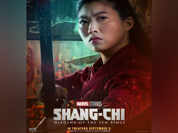 Awkwafina on the poster of 'Shang-Chi' (Image Source: Instagram)