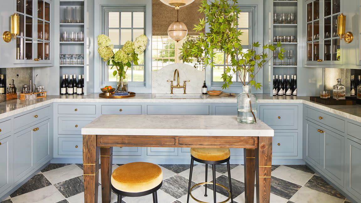 kitchen islands weeth home designed a custom table with a vintage feel
