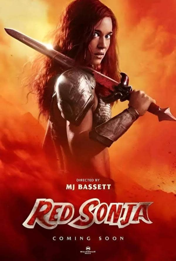 Póster de la nueva película de Red Sonja (Imagen: IMDb)