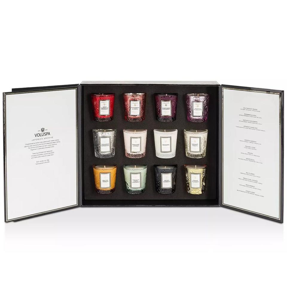 Voluspa Japonica 12 Candle Archive Gift Set