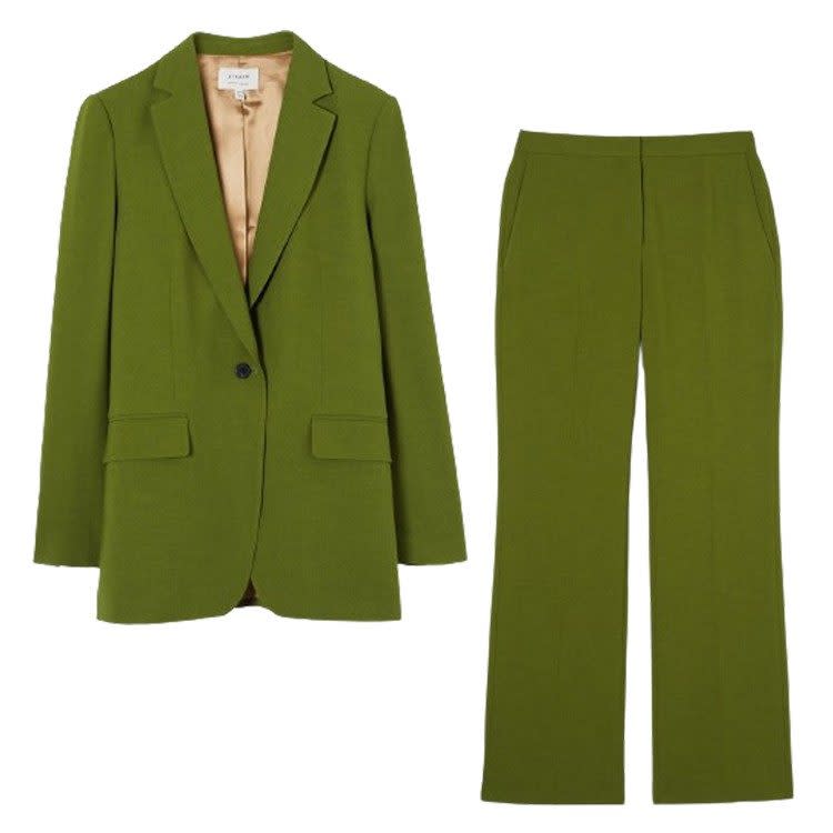 Crosshatch Knox blazer, £110 (was £220) and Mason trousers, £70 (were £140), both Jigsaw