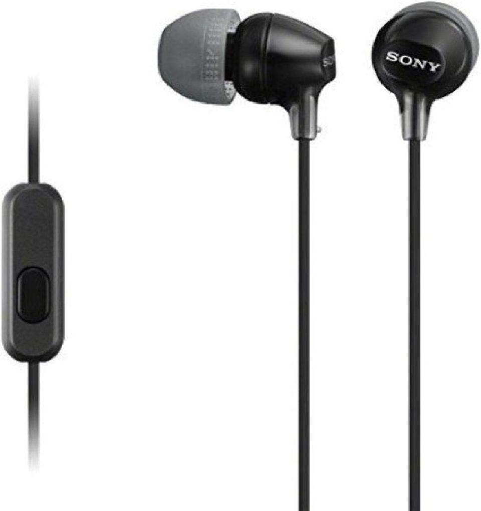 Sony MDREX15AP/B In-Ear Headphones. Image via Amazon.