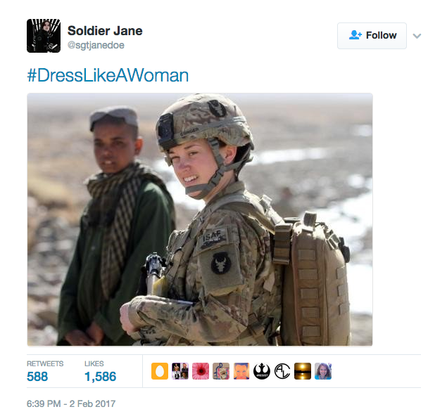 Avec #DressLikeAWoman, Twitter montre à Donald Trump comment s’habillent les femmes