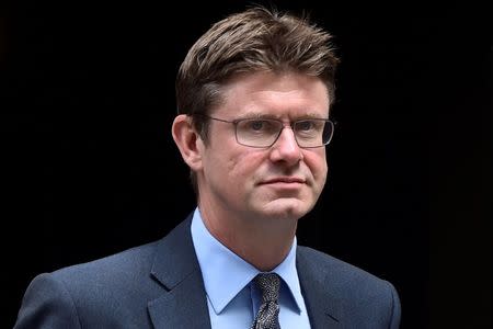 Britain's Secretary of State for Business, Energy and Industrial Strategy Greg Clark leaves Downing Street after a cabinet meeting in London, Britain July 4, 2017. REUTERS/Hannah McKay