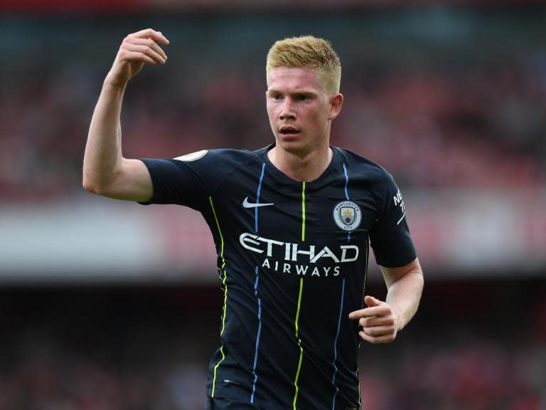 Kevin De Bruyne could make shock return for Manchester City against Liverpool, says Pep Guardiola