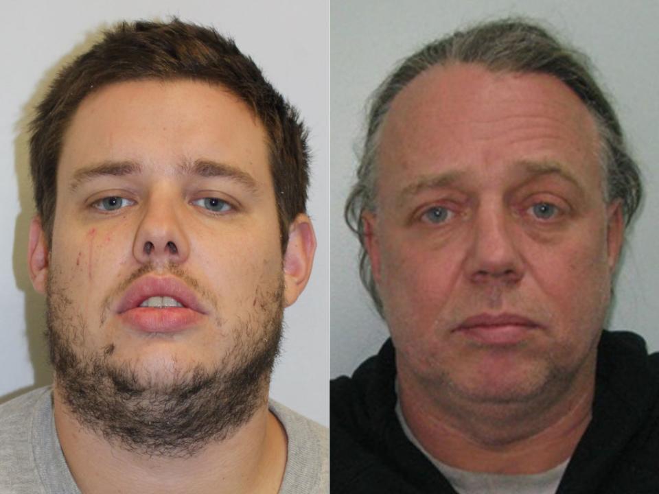 Murderers: Bobby, left, and Gary Ternent (Metropolitan Police)