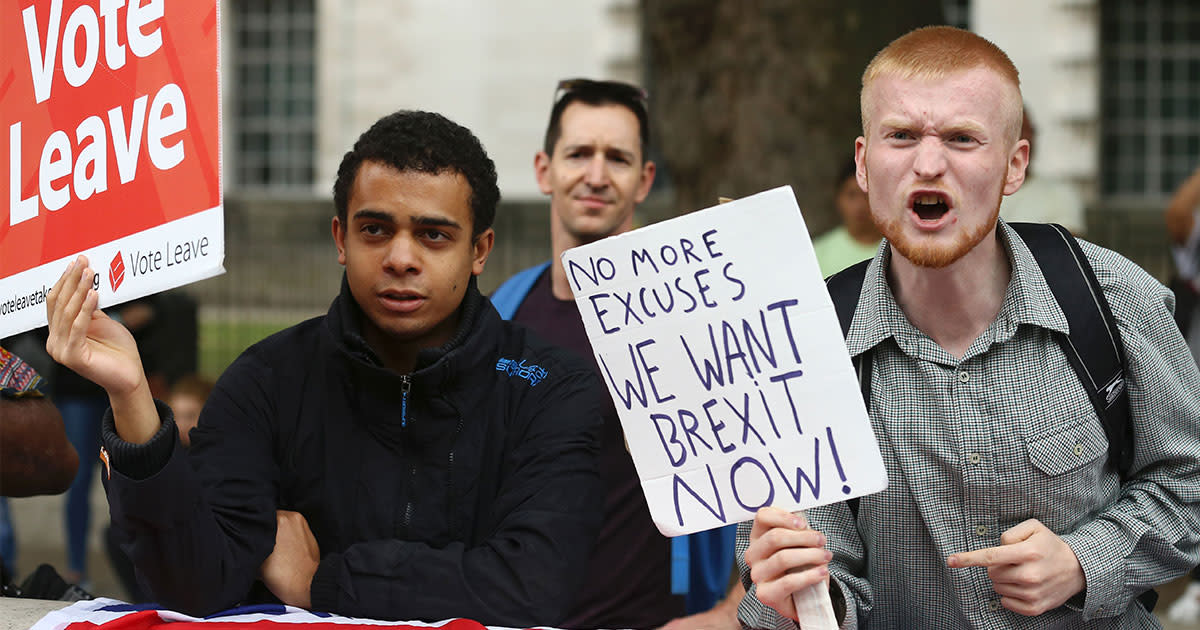 Leave voters think Brexit isn’t as good as they hoped it would be, a new poll has found (Getty Images)