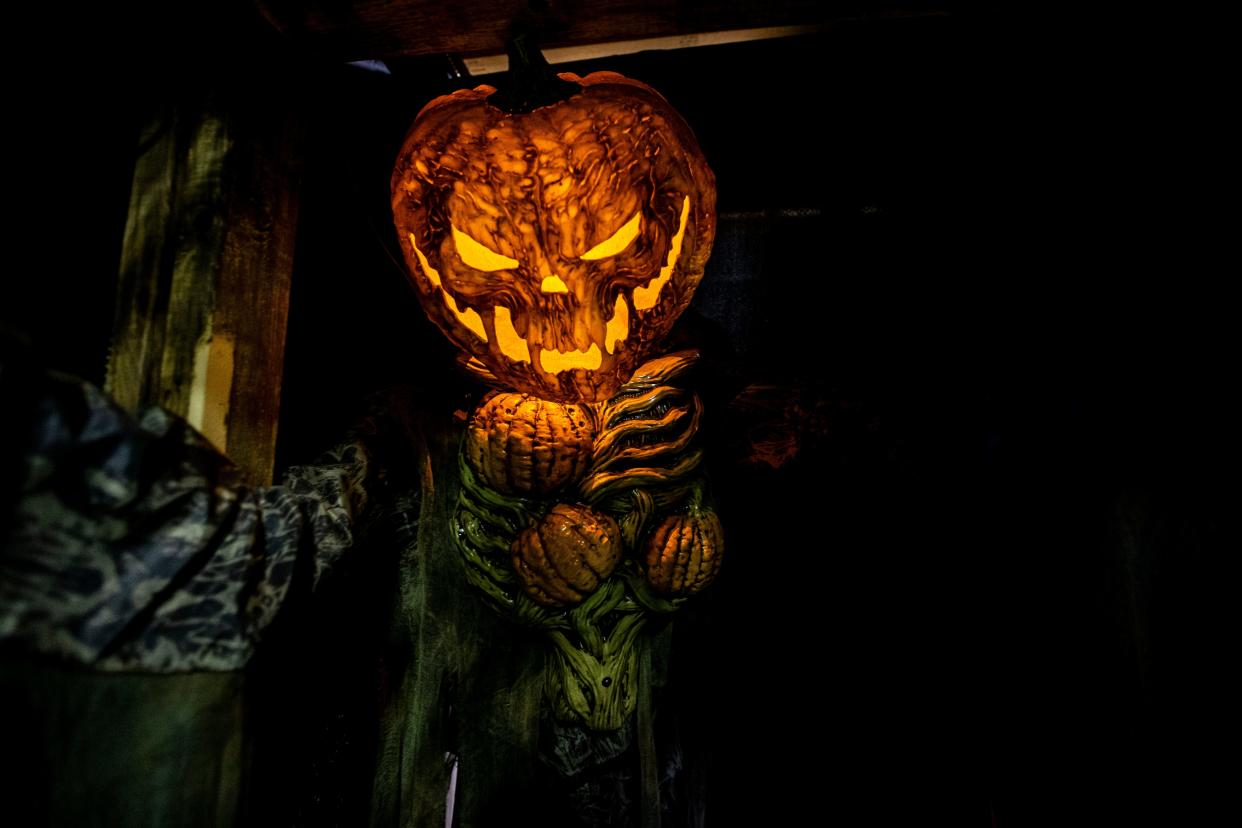 Niles Scream Park has reopened for the 2022 spooking season. This is a shot from 2021.