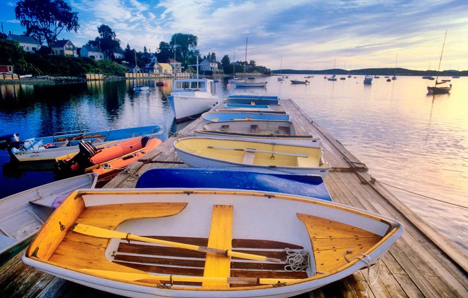 Discover picturesque spots such as Castine Harbour in Maine - ©Joe Devenney MMXIV