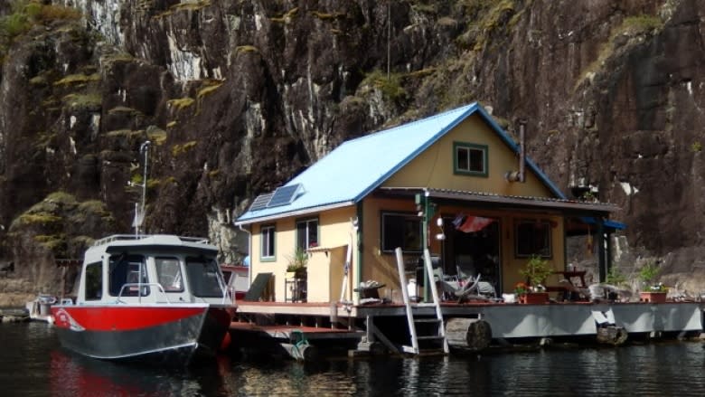 Off-the-grid float house is 'perfect choice', say retired B.C. couple