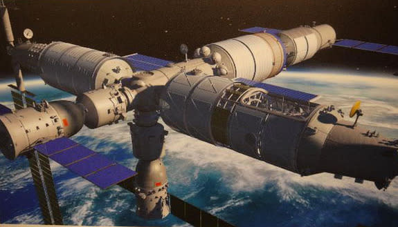 A major stepping stone goal for China is orbiting a large space station, a facility targeted for the 2020 time period.