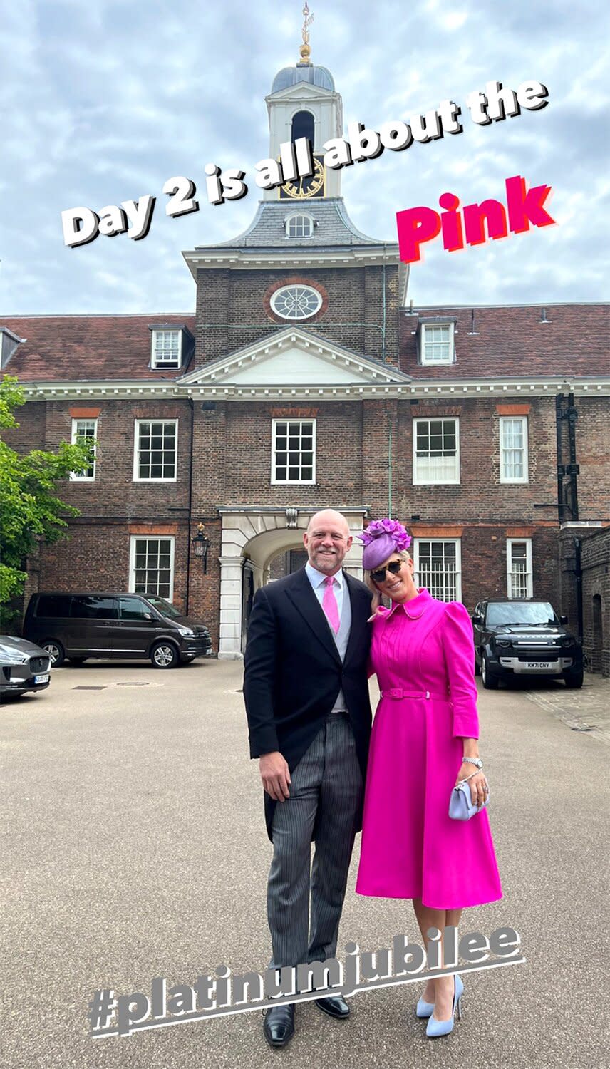 Mike Tindall and Zara Tindall