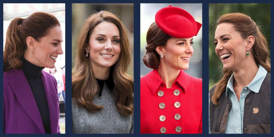 Kate Middleton's Four Signature Hairstyles Are Proof That Simplicity Is Timeless