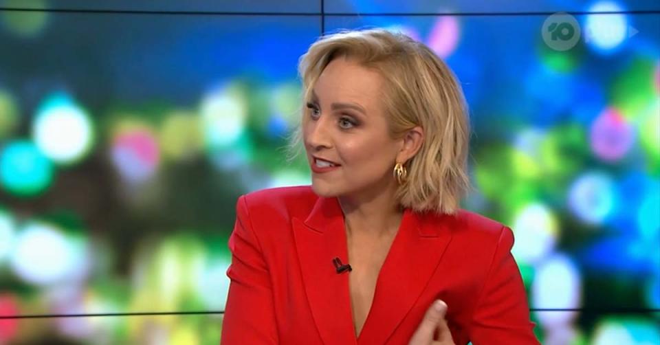 Carrie Bickmore on The Project