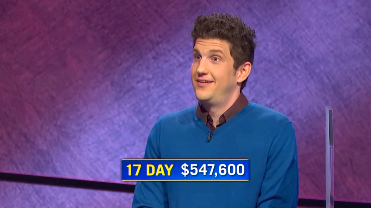 'Jeopardy!' champion now thirdhighest winner in the history