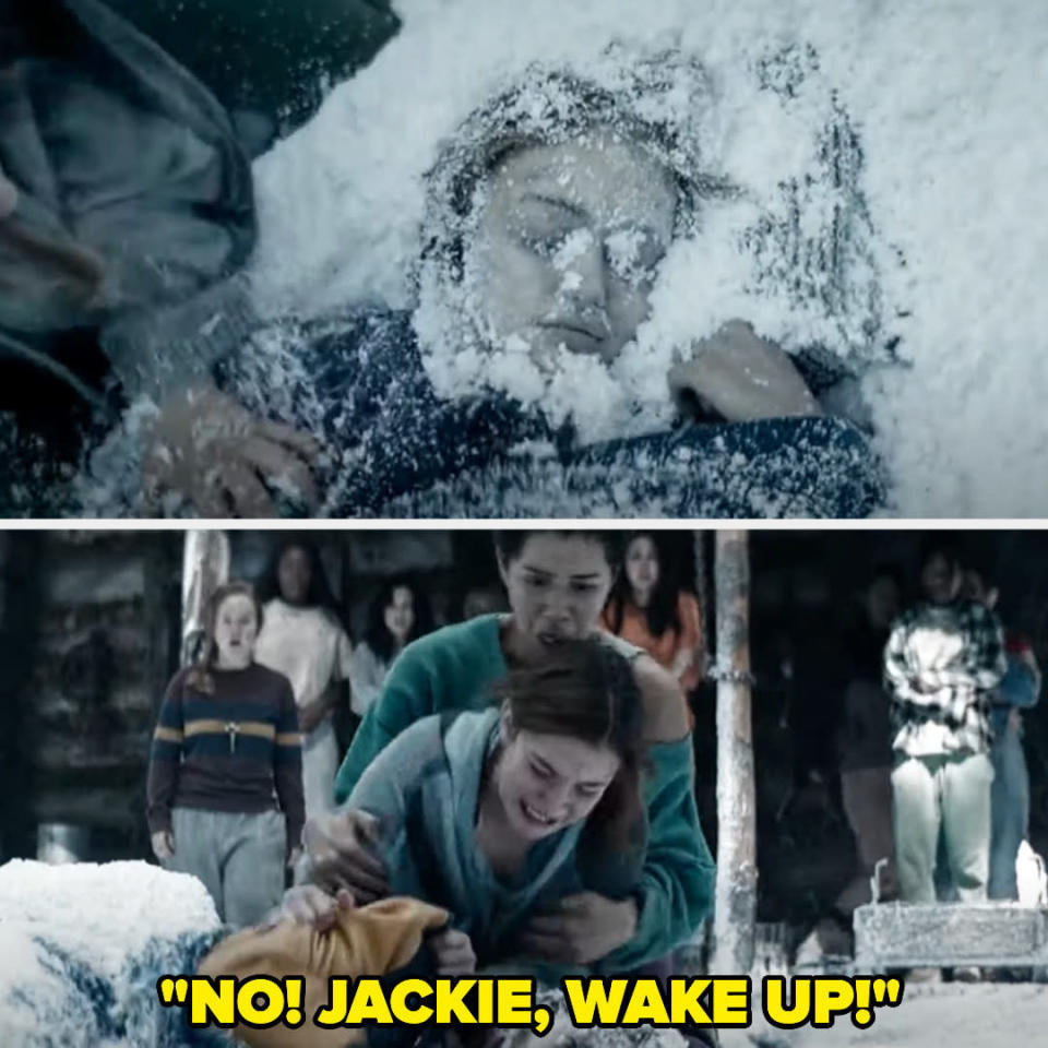 Shauna saying, &quot;No! Jackie, wake up!&quot;