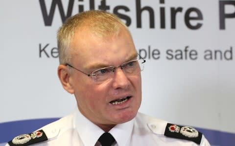 Mike Veale was chief constable at Wiltshire Police during Operation Conifer - Credit: PA