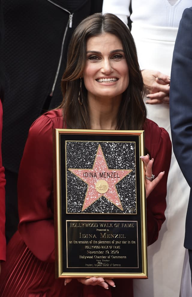 Kristen Bell and Idina Menzel Honored with Stars on the Hollywood Walk of Fame