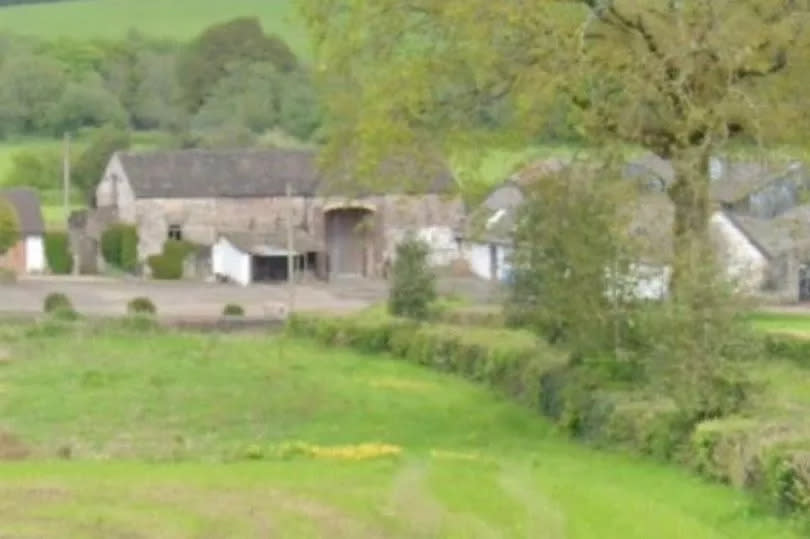 The barn was once part of the Tredegar Estate