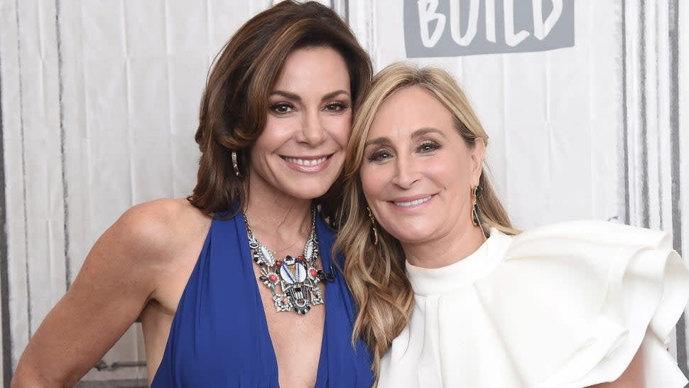 Luann De Lesseps and Sonja Morgan 