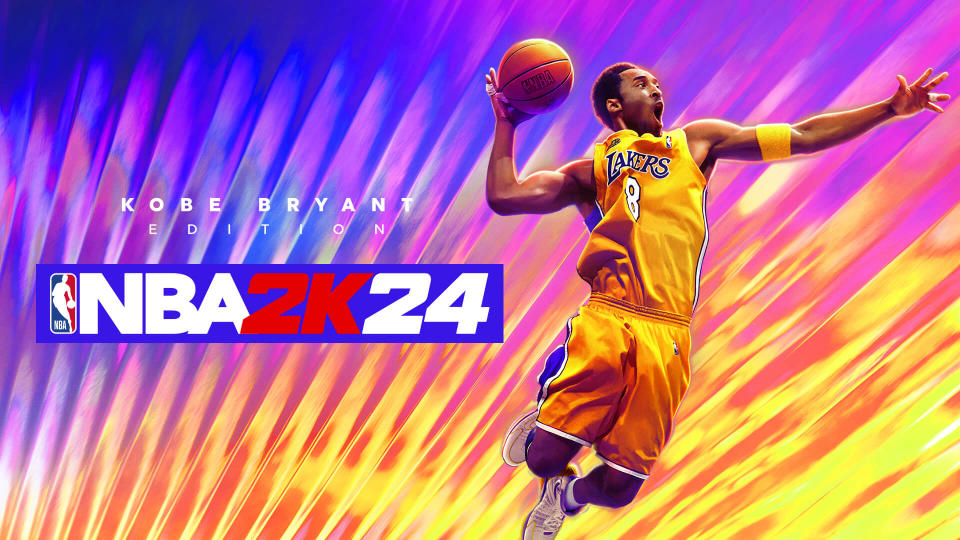 《NBA 2K24》以過世球星「柯比布萊恩」為封面主角（圖片來源：2K Games）