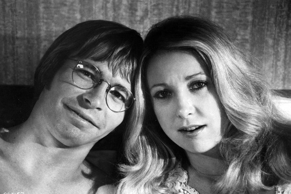 John Denver and Teri Garr in publicity portrait for the film 'Oh, God!', 1977