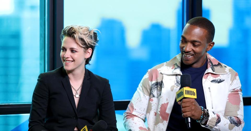 Kirsten Stewart Has a Laugh with Anthony Mackie in Toronto, Plus Michael B. Jordan, Jessica Biel & More