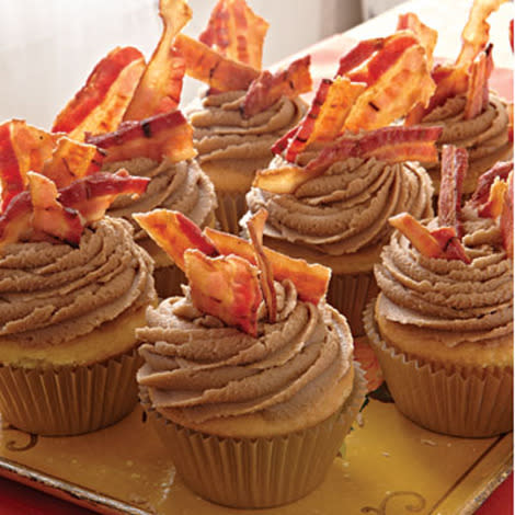 Maple Bacon Cupcakes