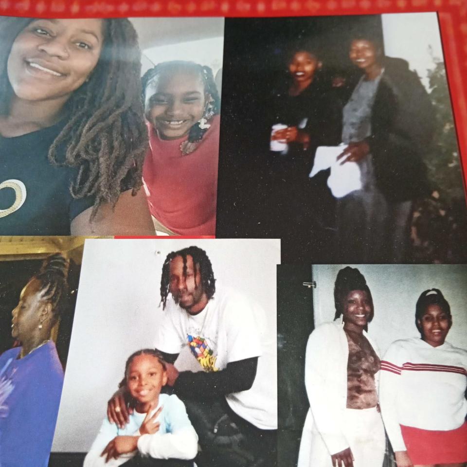 <em>Rozlyn Byron shared these photos of her niece, Machika Goodjoint, with her family. (KLAS)</em>