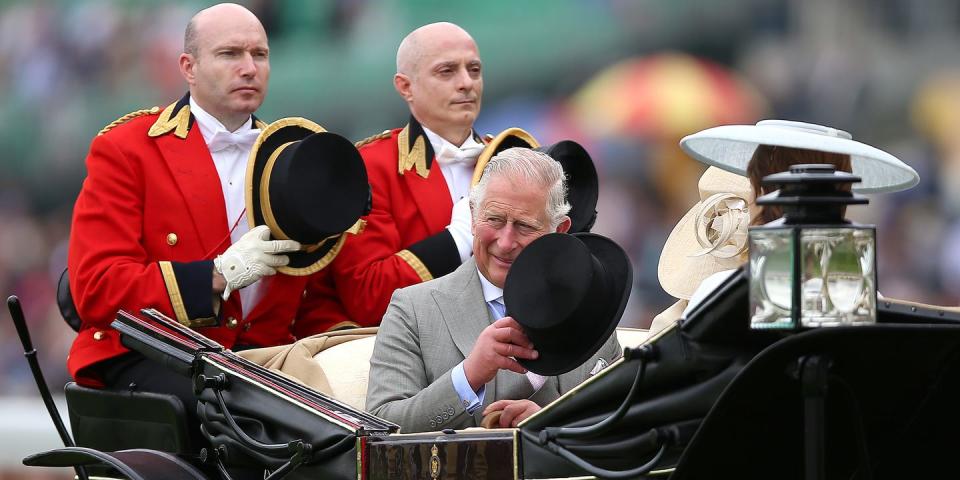 <p>The Prince of Wales even tipped his hat.</p>