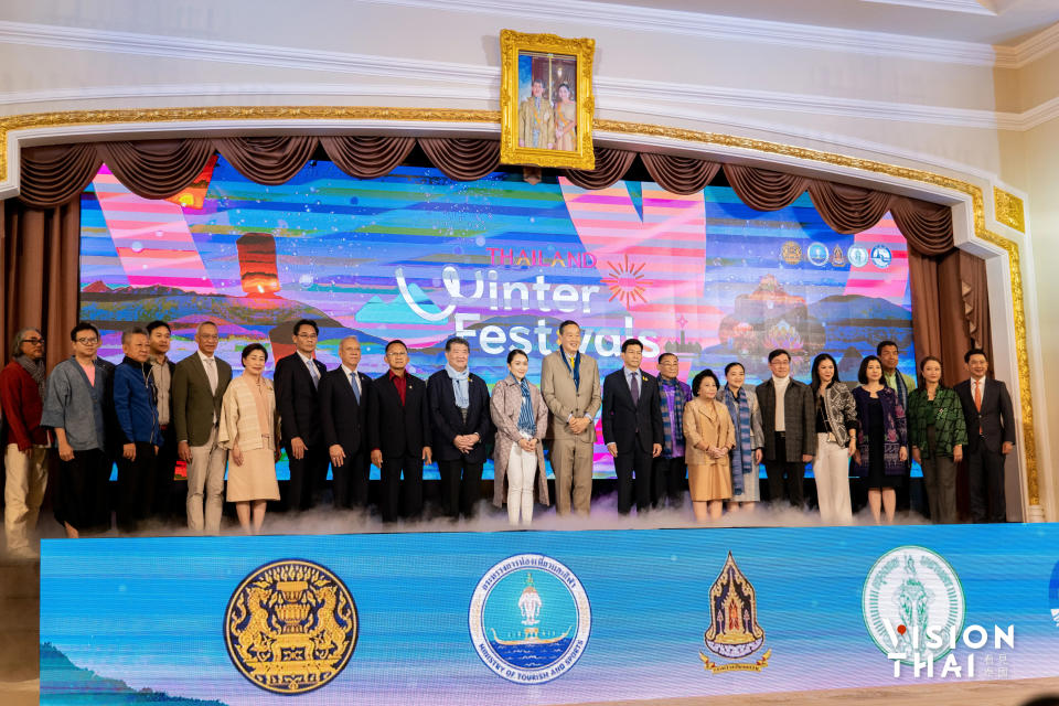 泰國總理賽塔為泰國冬日節慶(Thailand Winter Festival)揭開序幕。（圖片來源：Vision Thai 看見泰國）