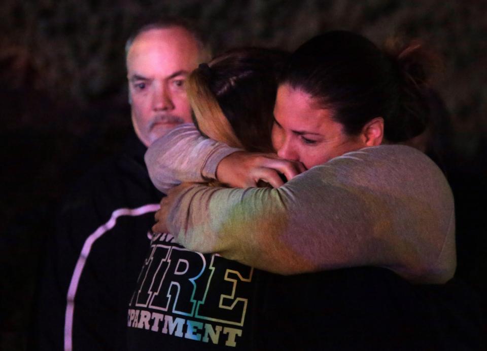 Las imágenes del tiroteo en un bar de California