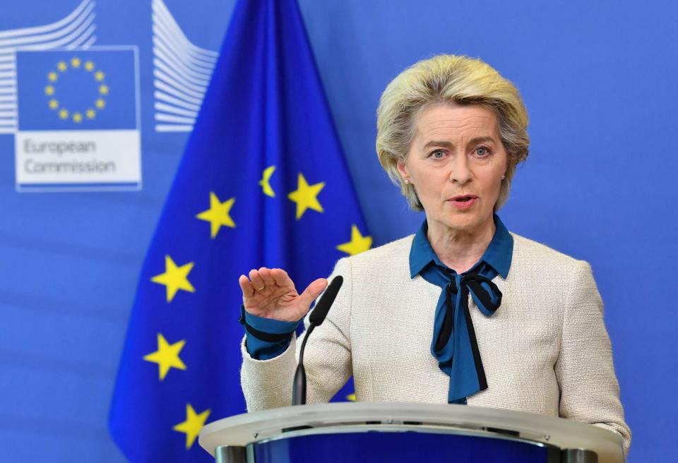 Ursula von der Leyen (AFP via Getty Images)