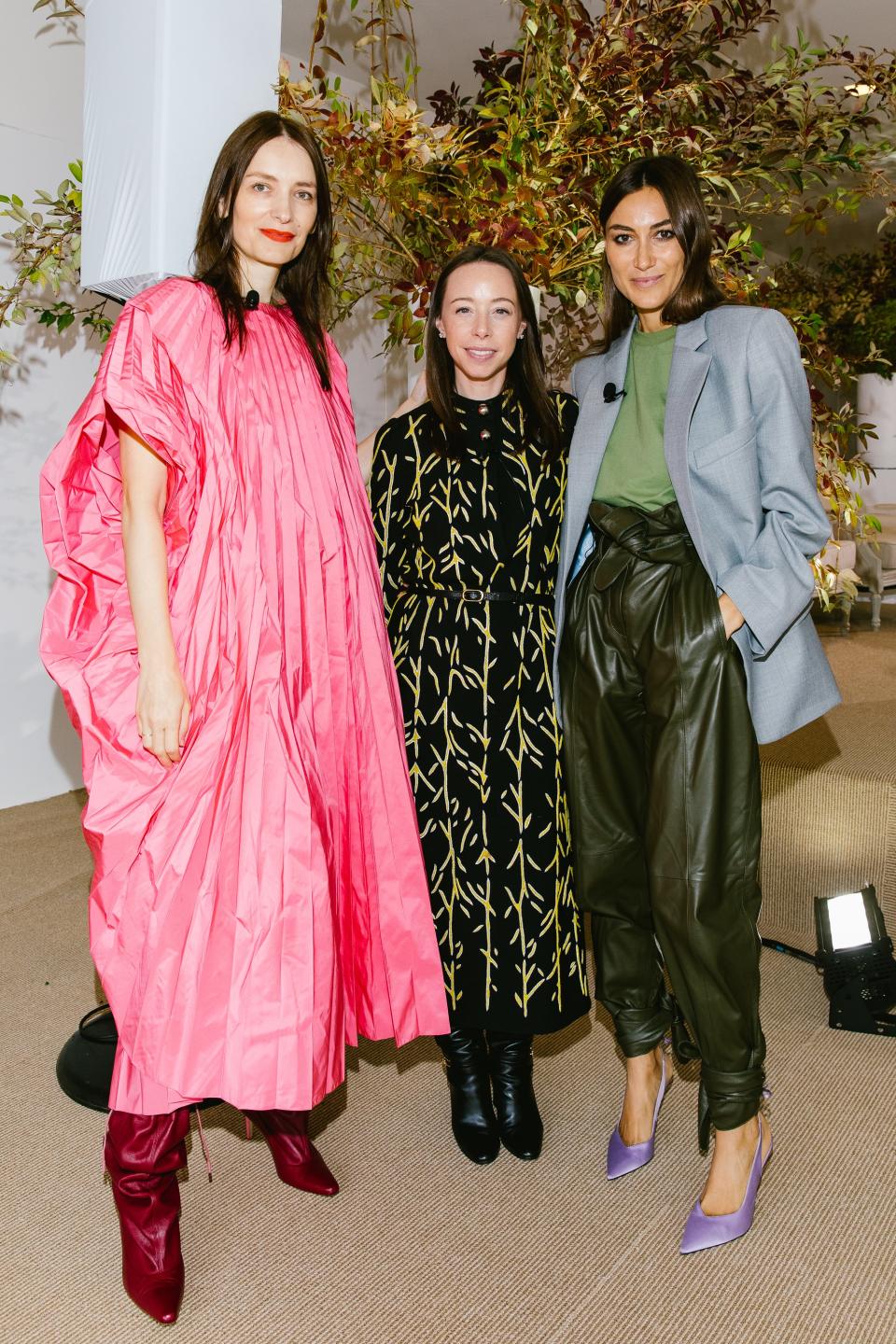 <h1 class="title">Roksanda Ilincic, Rickie De Sole, and Giorgia Tordini</h1><cite class="credit">Photographed by Corey Tenold</cite>