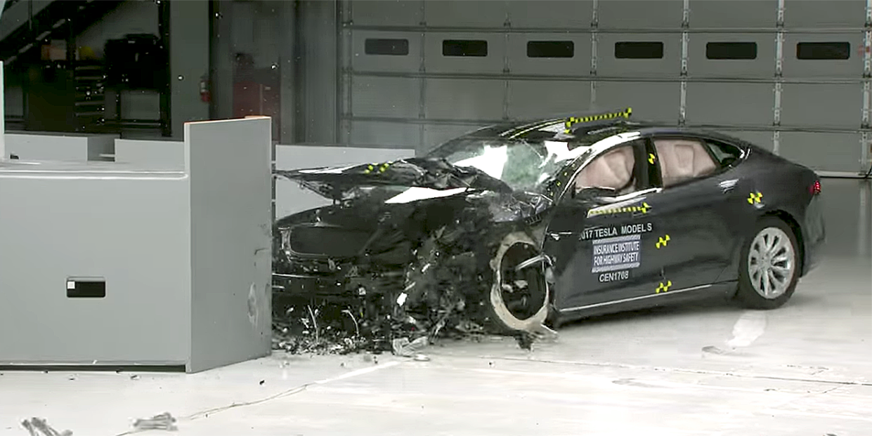 2017 tesla model s crash test