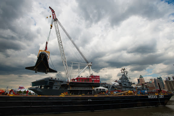 Space Shuttle Enterprise Makes NYC Museum Debut Thursday