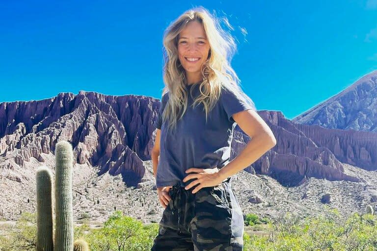 Luisana Lopilato publicó una profunda reflexión desde una de las locaciones jujeñas elegidas por la producción de la película Pipa