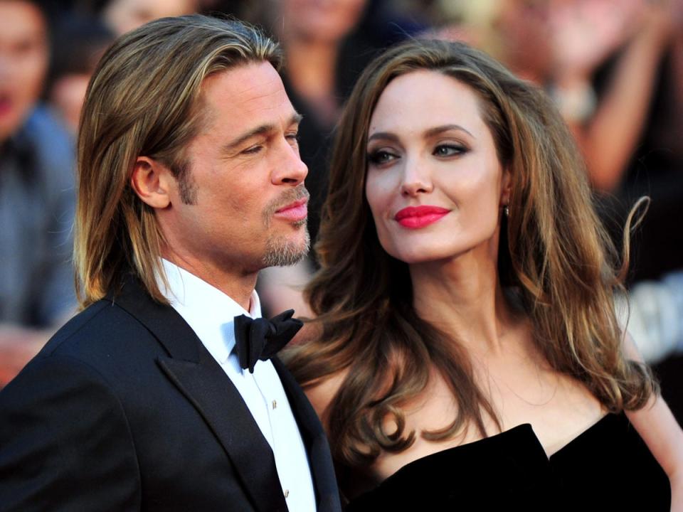 Brad Pitt and Angelina Jolie (John Angelillo/UPI/Shutterstock)