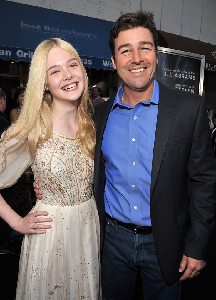 Super 8 LA Premiere 2011 Elle Fanning Kyle Chandler