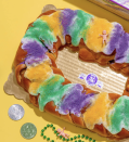 <p>Mark your calendars: Mardi Gras falls on Tuesday, February 21 this year. While we highly suggest making some <a href="https://www.delish.com/cooking/g3816/easy-creole-recipes/" rel="nofollow noopener" target="_blank" data-ylk="slk:Creole classics;elm:context_link;itc:0;sec:content-canvas" class="link ">Creole classics</a> at home—<a href="https://www.delish.com/cooking/recipe-ideas/a53820/easy-homemade-cajun-jambalaya-recipe/" rel="nofollow noopener" target="_blank" data-ylk="slk:jambalaya;elm:context_link;itc:0;sec:content-canvas" class="link ">jambalaya</a>, <a href="https://www.delish.com/cooking/recipe-ideas/recipes/a54681/easy-seafood-gumbo-recipe/" rel="nofollow noopener" target="_blank" data-ylk="slk:gumbo;elm:context_link;itc:0;sec:content-canvas" class="link ">gumbo</a>, <a href="https://www.delish.com/cooking/recipe-ideas/recipes/a51213/shrimp-po-boy-sliders-recipe/" rel="nofollow noopener" target="_blank" data-ylk="slk:po' boys;elm:context_link;itc:0;sec:content-canvas" class="link ">po' boys</a>, and more—when it comes to <a href="https://www.delish.com/food/news/a37322/history-of-the-king-cake/" rel="nofollow noopener" target="_blank" data-ylk="slk:king cake;elm:context_link;itc:0;sec:content-canvas" class="link ">king cake</a>, we've got three words for you: outsource, outsource, outsource. While we do have a <a href="https://www.delish.com/cooking/recipe-ideas/recipes/a51302/king-cake-ring-recipe/" rel="nofollow noopener" target="_blank" data-ylk="slk:king cake recipe;elm:context_link;itc:0;sec:content-canvas" class="link ">king cake recipe</a> if you want to give it a shot, Louisiana's expert bakers have been making this specialty for decades. Why not order one straight from the best?</p><h2 class="body-h2"><strong>What is king cake?</strong><strong><br></strong></h2><p>King cake is so named for <a href="https://www.neworleans.com/events/holidays-seasonal/mardi-gras/history-and-traditions/king-cakes/" rel="nofollow noopener" target="_blank" data-ylk="slk:the story;elm:context_link;itc:0;sec:content-canvas" class="link ">the story</a> of the three kings in the Bible, who brought gifts to the baby Jesus. Classic versions of the dessert start with a batter that's halfway between that of a coffee cake and a cinnamon roll. It's baked into a ring shape (to represent the <a href="https://www.epicurious.com/holidays-events/why-are-there-plastic-babies-in-king-cakes-mardi-gras-tradition-recipes-article" rel="nofollow noopener" target="_blank" data-ylk="slk:kings' crowns;elm:context_link;itc:0;sec:content-canvas" class="link ">kings' crowns</a>) and usually lacquered in a vibrant icing of yellow, green, and purple—the traditional colors of Mardi Gras. Sometimes the cakes are unfilled, but fillings of cream cheese, fruit, and more are also wildly popular.</p><h2 class="body-h2"><strong>What's with the plastic baby?</strong></h2><p>Baked somewhere inside the cake is a tiny plastic baby. If your slice has the baby, good fortune is headed your way! But you're <em>also</em> on the hook to buy the next cake or throw the next party, so the celebrations never stop. </p><h2 class="body-h2"><strong>Where can I find a king cake?</strong></h2><p>You'll find these cakes at shops and bakeries throughout New Orleans from early January to Ash Wednesday. But don't fret if you can't make the trip down to the Big Easy this year. We've compiled a list of the best spots that ship king cakes. Whether you're looking for a classic version or something not-so-traditional, there's a just-right king cake for you. </p>