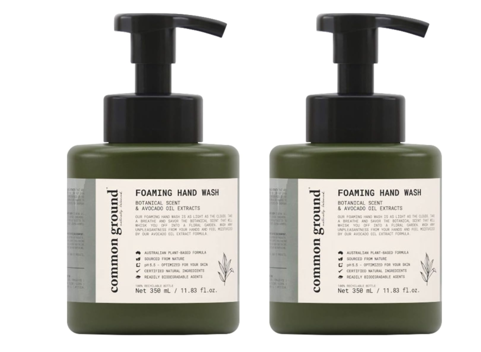 A photo of Common Ground Natural Foaming Hand Wash Soap. (PHOTO: Amazon Singapore)