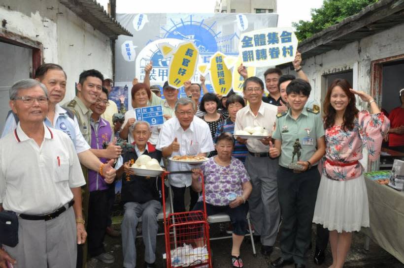 ▲湖口裝甲新村(乙村)修復說明會，邀老榮民訴說歷史故事。（圖／新竹縣政府提供 , 2017.09.03）