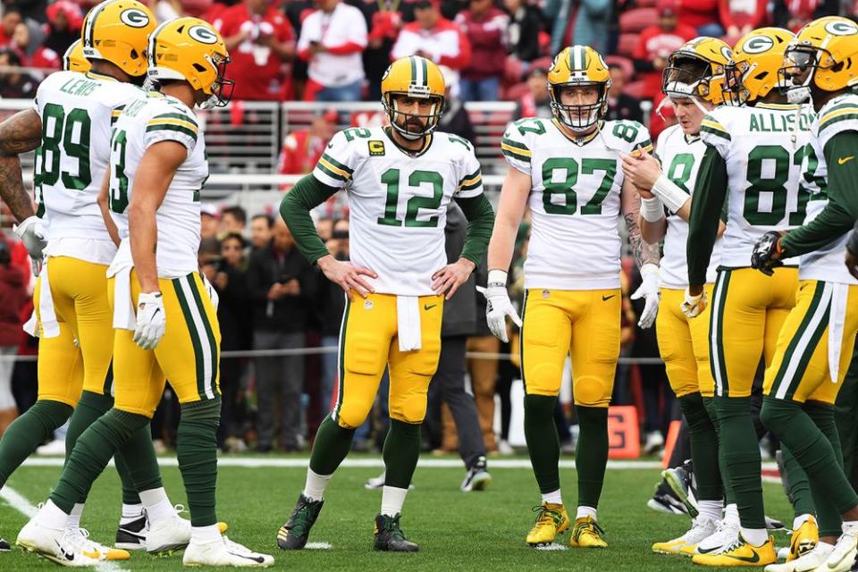 Aaron Rodgers | Harry How/Getty